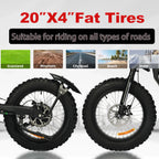 Xtion Electric Mountain Bike for Adults, 3000W E-bike , 45 MPH & 60 Miles Range, 60V 25AH Removable Battery Dual Shock E Bike