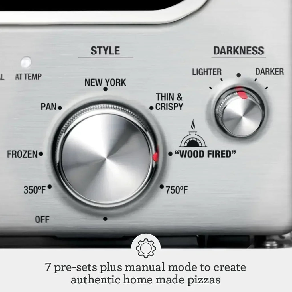 Breville BPZ820BSS Smart Oven Pizzaiolo Countertop Pizza Maker Stainless Steel Professional Pizza Oven