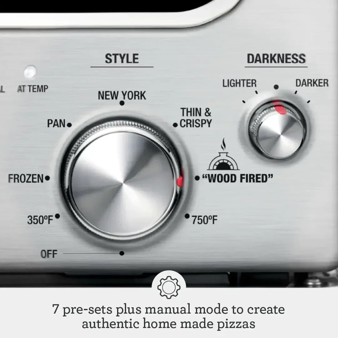 Breville BPZ820BSS Smart Oven Pizzaiolo Countertop Pizza Maker Stainless Steel Professional Pizza Oven