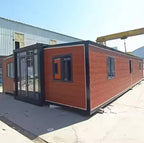 Portable Mobile House Prefabricated Tiny Homes 40Ft Expandable Container with Bathroom Folding Home Hot Sale