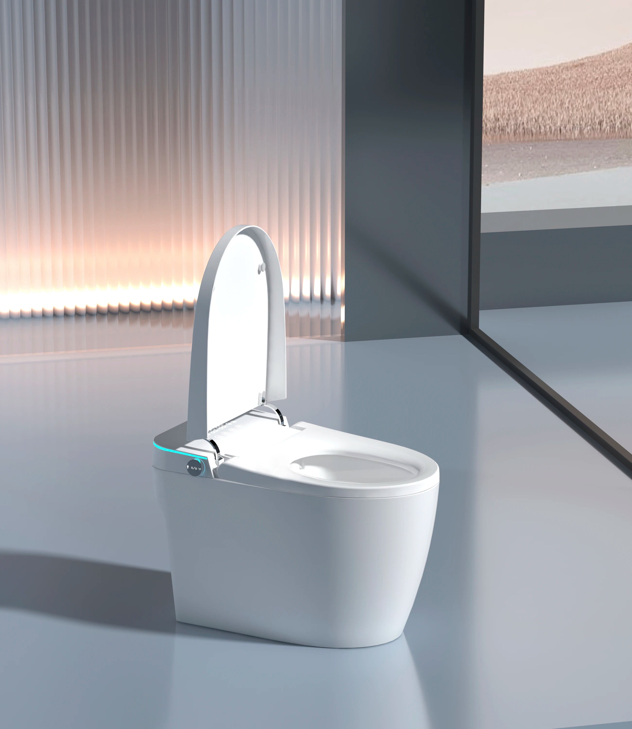 Black Simple Smart Toilet Sanitary Bidet Toilette Bowl Tankless Electric Automatic Wc Intelligent Toilet