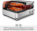 Breville BPZ820BSS Smart Oven Pizzaiolo Countertop Pizza Maker Stainless Steel Professional Pizza Oven