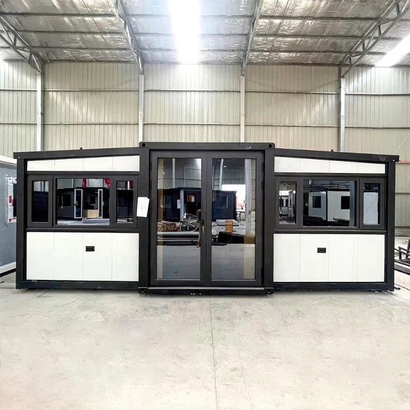 Smart Capsule House: Prefab Tiny Container House with Solar Panels & EV Charger