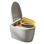 8825S Dayao Ceramic Smart Toilet Remote Control Heated Seat Elongated Bowl Air Drying One Piece Design S-trap Floor Mounted