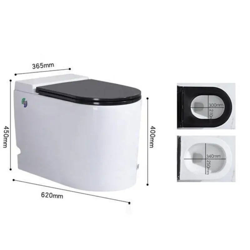 Floor Mounted Self Clean Smart Toilet Tankless Automatic Bidet Intelligent Bathroom Toilet Bowl