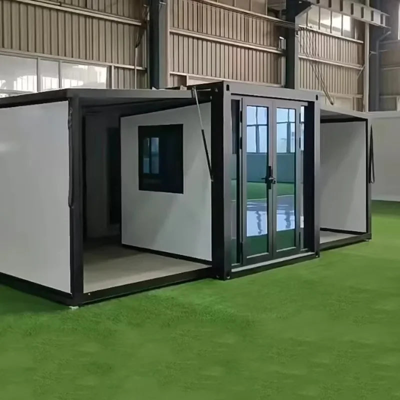 Mobile House Prefab Expandable Container House Mansion Foldable Steel Structure 40ft Waterproof Panoramic Tiny Home Hot