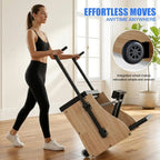 Pilates Chair Wunda Chair Pilates Combo Chair with Handles Split Pedals Reformer Machine 4-Level Resistance for Yoga Core Training Rehabilitation Includes Non-Slip Socks