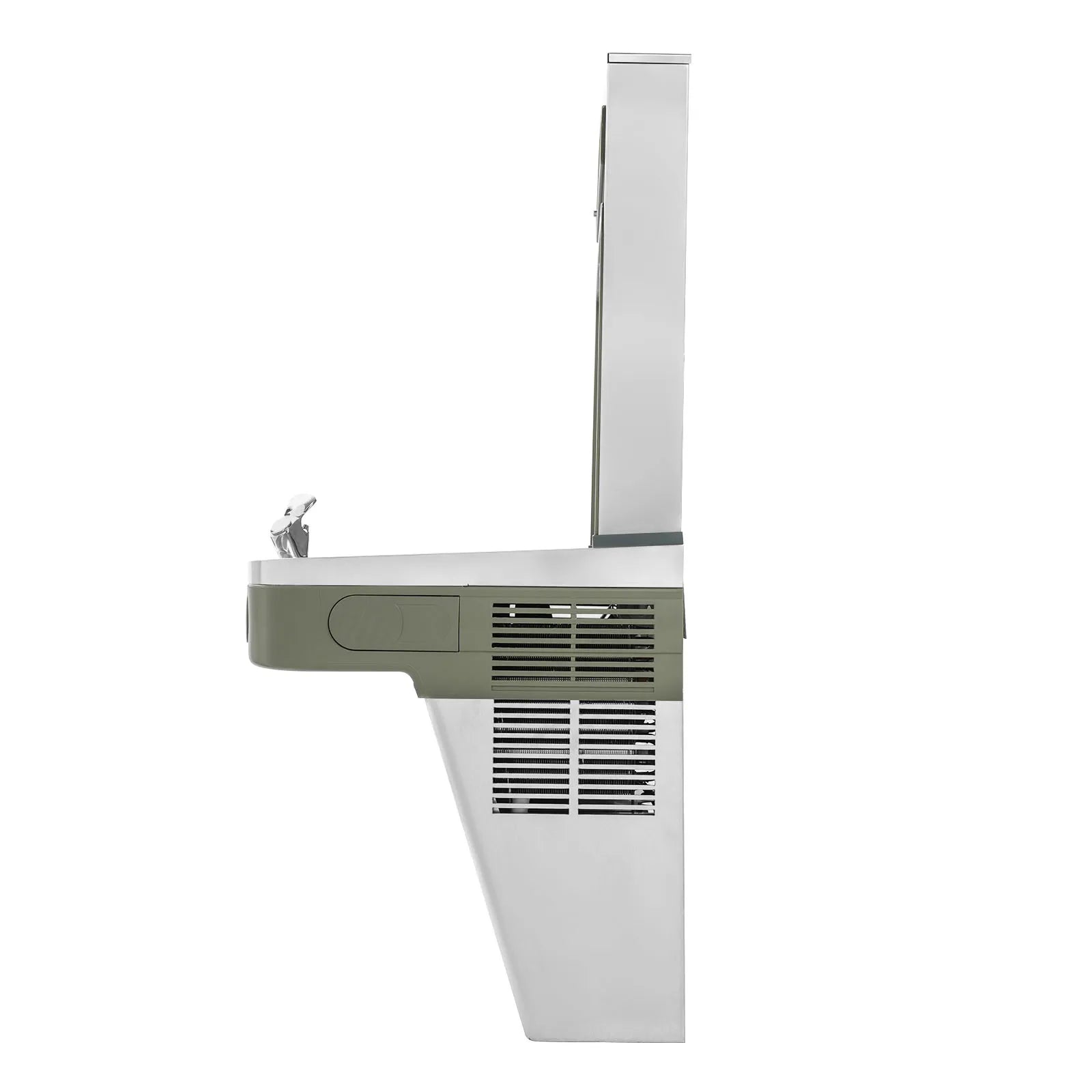 Wall Mounted Bottle Filling Station, Induction Water Dispenser with Cooling & PP Filter, 1.8GPM for Office Gym