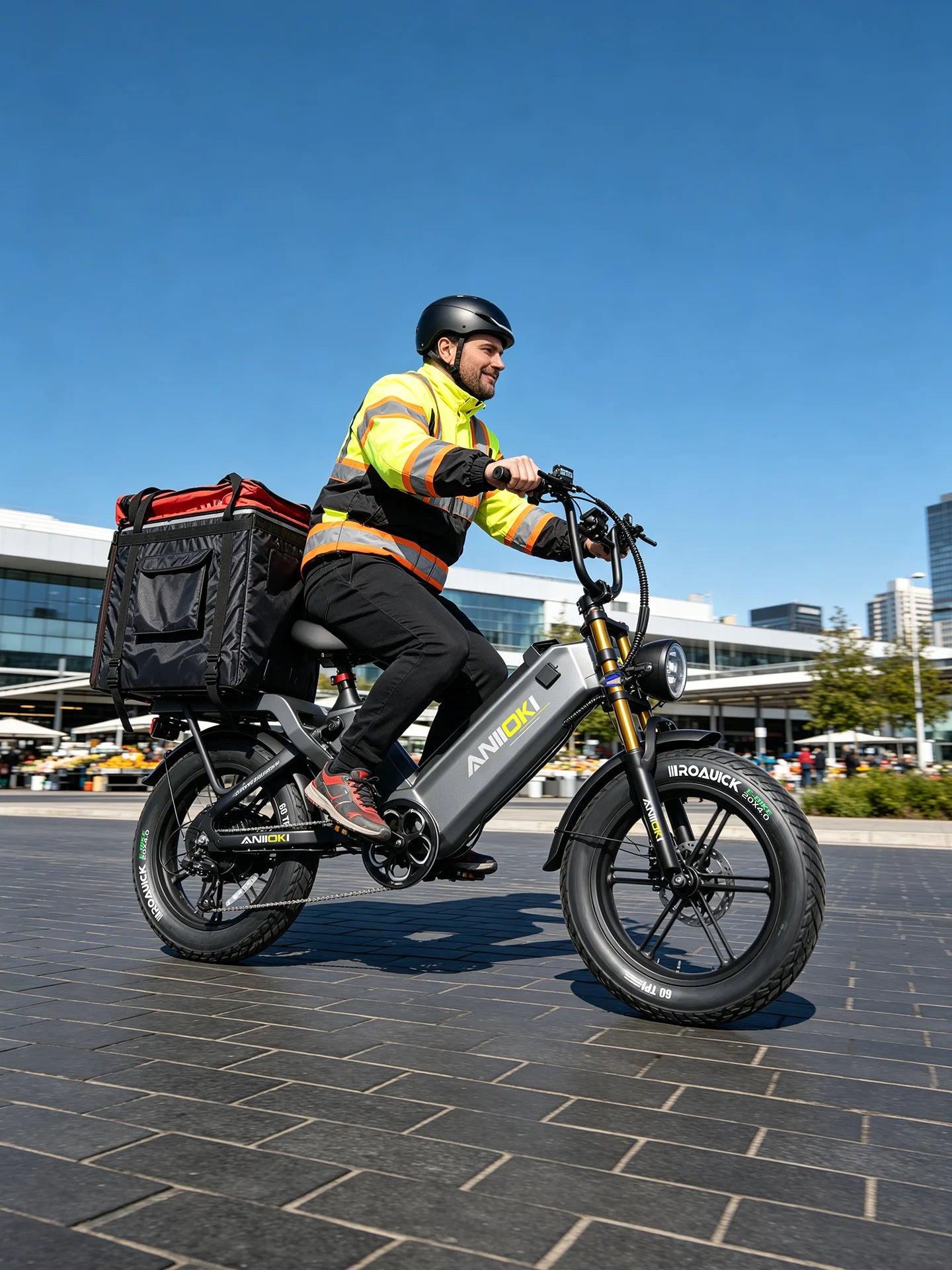 ANIIOKI Ebike AQ177 Pro Max Ultra Ebikes 4000W Motor Electric Bicycle 60V Ebike for Adult Long Range 46mph Fat Tires 20"*4"