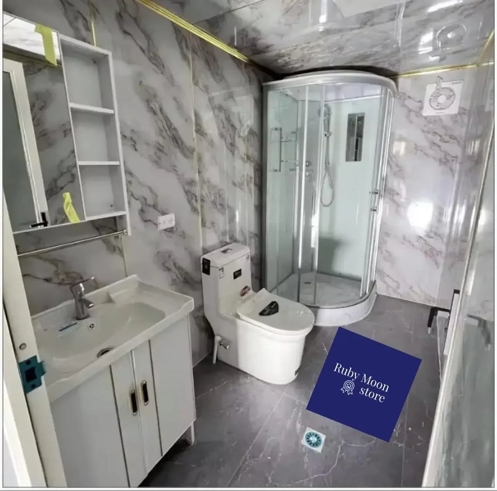 Customized 40ft Modern And Luxury Foldable House To Live In, Portable And Foldable Prefabricated Tiny House Kit To Live In