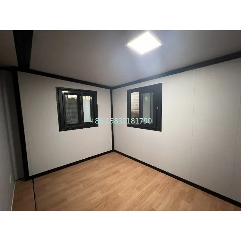 20Ft Container House Steel Mobile Modular Tiny Homes Container Expandable Prefabricated Folding House Container for Portugal