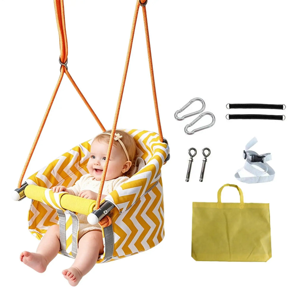 Child Swing Outdoor Playground Toys Swing Seat For Boys Girls Backyard Tree Porch Patio Garden Park Living Room Home