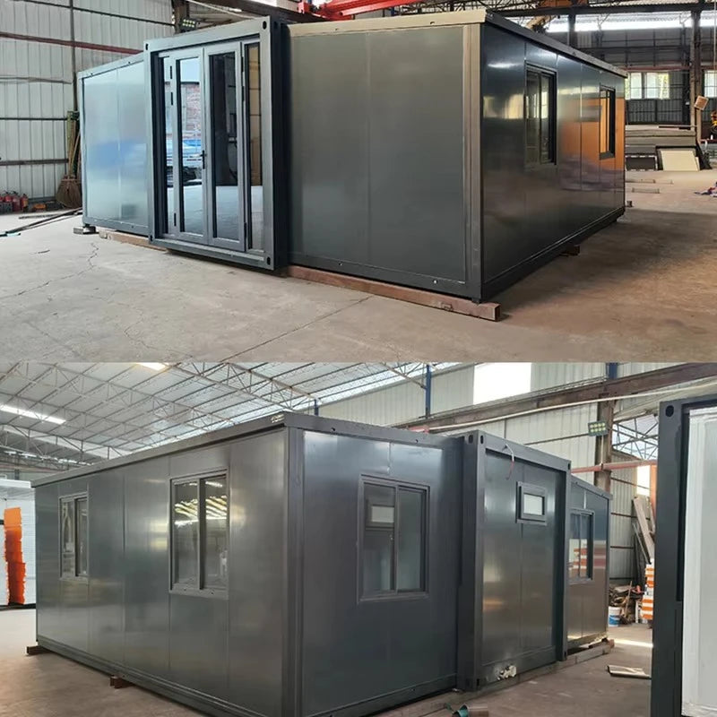 Customized China Factory Direct 40ft Luxury Container Homes Tiny House Prefab Modular House With Free Designs