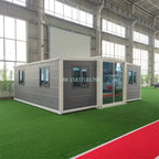 Foldable Expanded Container House Prefab Vacation Folding House Prefabricated Tiny Home 20ft Mobile House Container for Portugal
