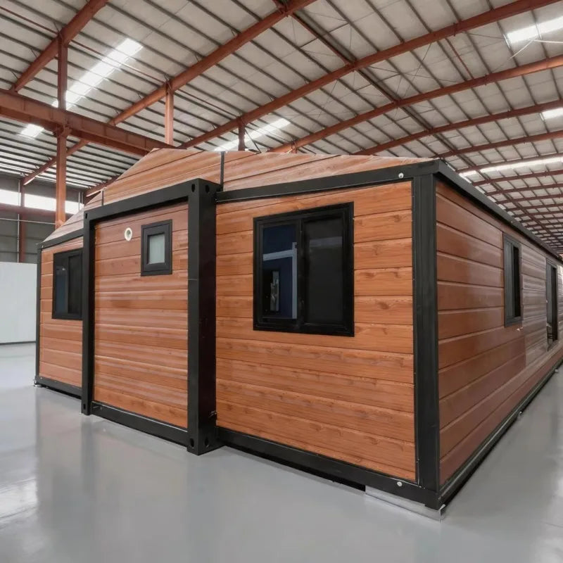 Smart Capsule House: Prefab Tiny Container House with Solar Panels & EV Charger