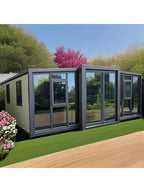 Customized Factory Price 20ft 40ft Prefab Foldable Container House Steel Structure Expandable Tiny Home Modular Flat Pack Mobile