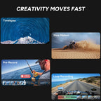 SJCAM SJ30 Full Set 8K Ultra HD 20FPS Anti-Shake Wifi Action Camera Day Night Lensesfor Wireless Microphone With SteadyMotion2.0