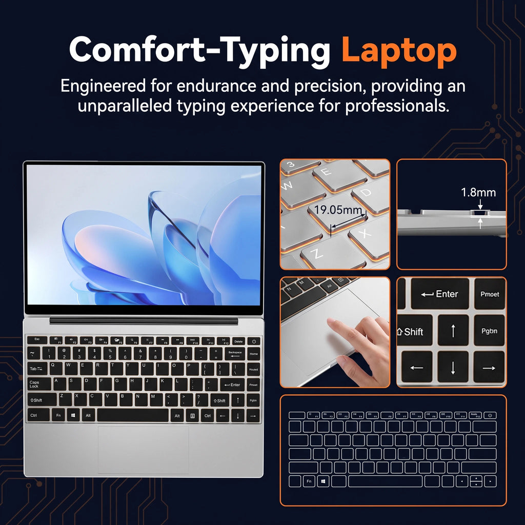 Ship from RU 14.1" Laptop 32GB 2TB Intel Core i7 8650U Windows 11 Gaming Computer PC Gamer office Notebook 1920*1080 HD