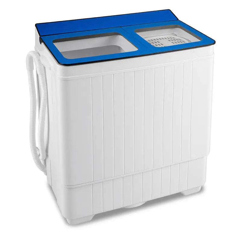 Portable Washing Machine with 18 LBS Washer and 8 LBS Spinner Combo-Blue