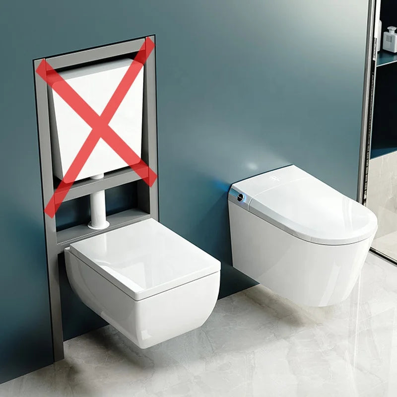 High Quality Modern Floor Mounted Automatic Dual-flush Electric Toilet Heated Seat Air-drying Intelligent Smart One Piece