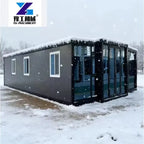 40ft Expandable Prefabricated Modular Foldable Container House Mobile Tiny Home Low Price Casa Maison Fertighauser