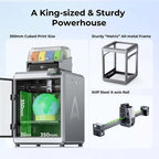 Creality K2 Plus Combo 3D Printer Multi Color Printing with New CFS Max 600mm/s Printing Speed Full-auto Leveling