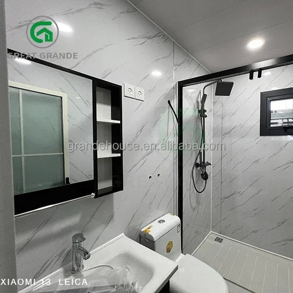 Customized Foldable Office Rooms Tiny Home Container Ready 20ft Live Houses Luxury Mobile Homes House With Roof