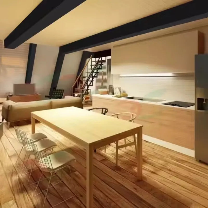 Triangle A Frame Tiny House Modular Prefab Cabin Portable Wooden Villa Outdoor Living Luxury Mobile Home