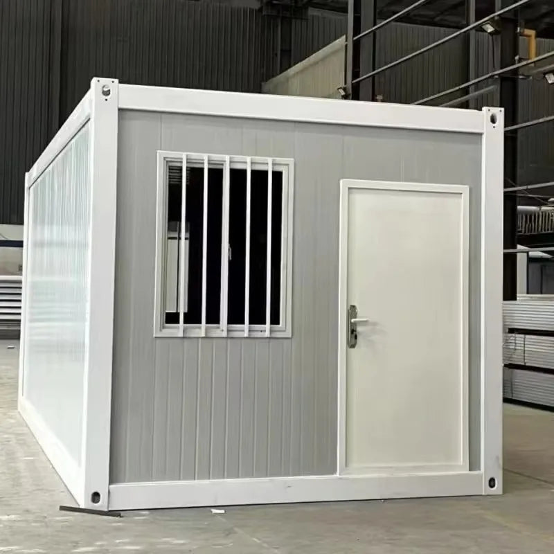 Premium 20ft Expandable Folding House Double Wing Prefabricated Modular Cabin Waterproof Portable Outdoor Office Tiny Home