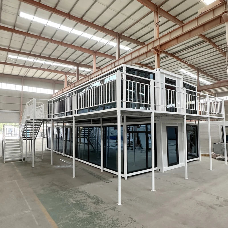 Easy Install Tiny House 20ft Expandable Container House With Bedroom Modern Prefab House
