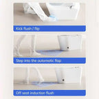 High End Sanitary Ware Customizable Intelligent Toilet Bowl Automatic Wc Toilets Bathroom One Piece Smart Toilet For Hotel