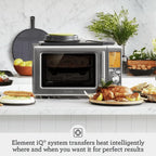 Breville BMO870BSS Combi Wave 3-in-1 Microwave, Air Fryer and Convection Oven, Brushed Stainless Steel