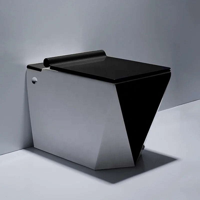 Ceramic Pulse Tankless Floor Mounted Toilets P-trap S-trap Automatic Siphon Flushing Smart Touchless Toilets