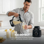 Kitchen System Food Processor & Blender 1800W with BlendSense, 8-Cup Bowl & 24-oz Cup for Smoothies and Salsa