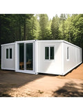 Customized Factory Price 20ft 40ft Prefab Foldable Container House Steel Structure Expandable Tiny Home Modular Flat Pack Mobile