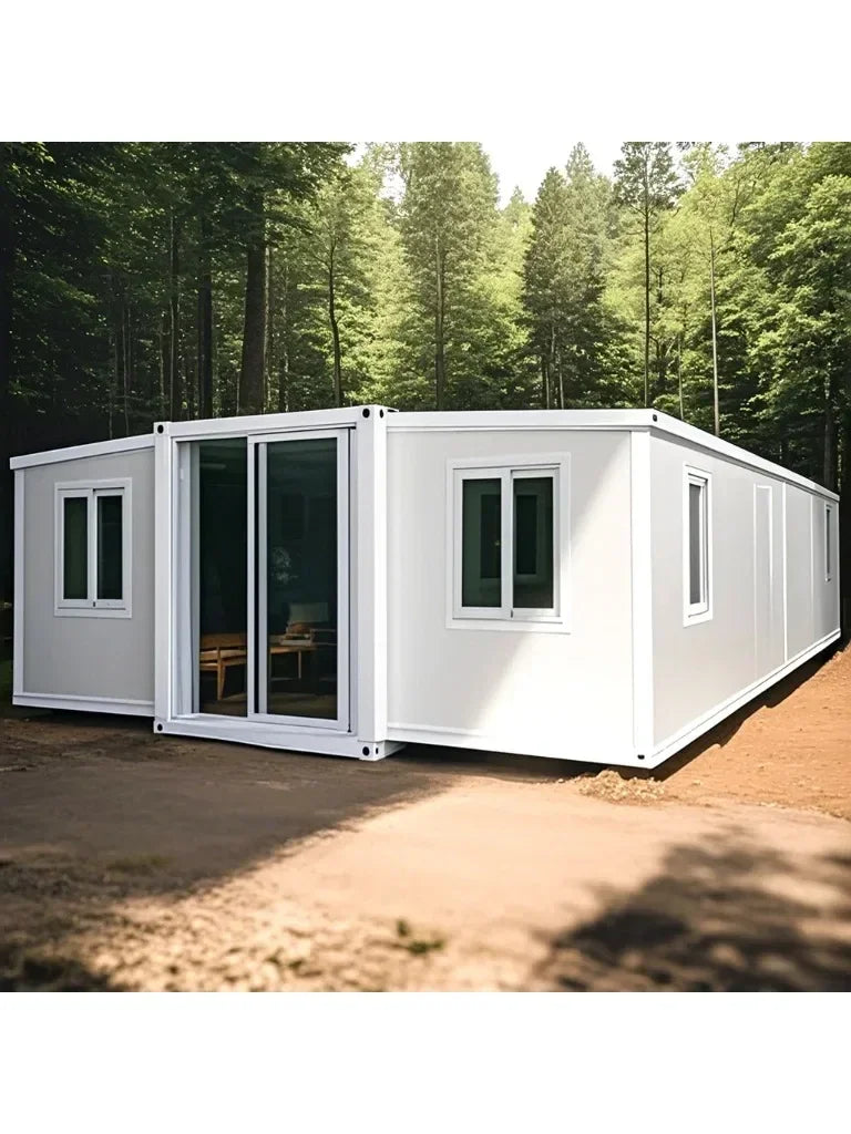 Customized Factory Price 20ft 40ft Prefab Foldable Container House Steel Structure Expandable Tiny Home Modular Flat Pack Mobile