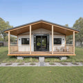 Modular Prefabricated Container House 20ft Steel Expandable Folding 2-3 Bedrooms Customized Living Space
