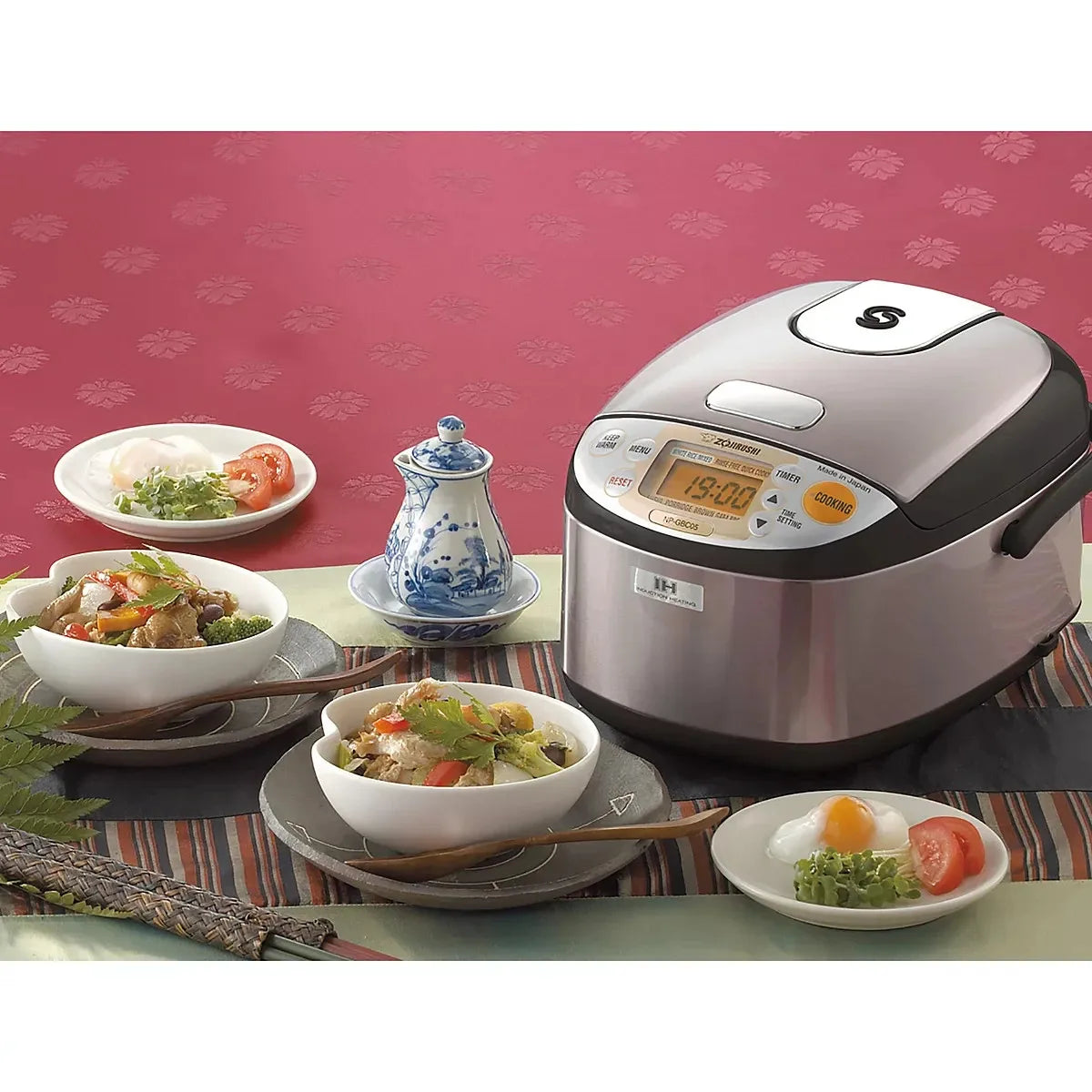 NP-GBC05XT 3 CUP Induction Heating System Rice Cooker and Warmer JAPAN