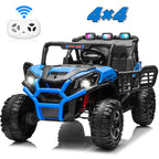 24V XL 2 Seater Ride on Toys Car for Girls, 2WD/4WD Switchable Off-Road UTV W/Long-Endurance Battery Power, 3-Speed Remote Contr