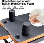 Foldable Pilates Reformer Machine, Studio Grade Pilates Equipment For Home Use and Gym Workout, Core Strength Training Fitness Station With Jump Board For Advanced And Beginner Users, Gray