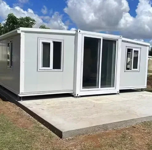 Portable Mobile House Prefabricated Tiny Homes 40Ft Expandable Container with Bathroom Folding Home Hot Sale