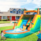 21ft Giant Commercial PVC Inflatable Water Slide Bounce House Pool With Blower commercial  Children's playground water slide