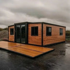 Portable Mobile House Prefabricated Tiny Homes 40Ft Expandable Container with Bathroom Folding Home Hot Sale