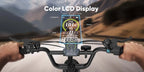 20" Fat Tire Step-Thru Electric Bike, 48V 500W Peak Motor Removable 13Ah Battery E-Bike, Max 45km/h, Shimano 7-Speed, Dual Disc Brake Front Suspension City Commuter Ebike, LCD Color Display, 60km Pure Electric Range, 100km Pe
