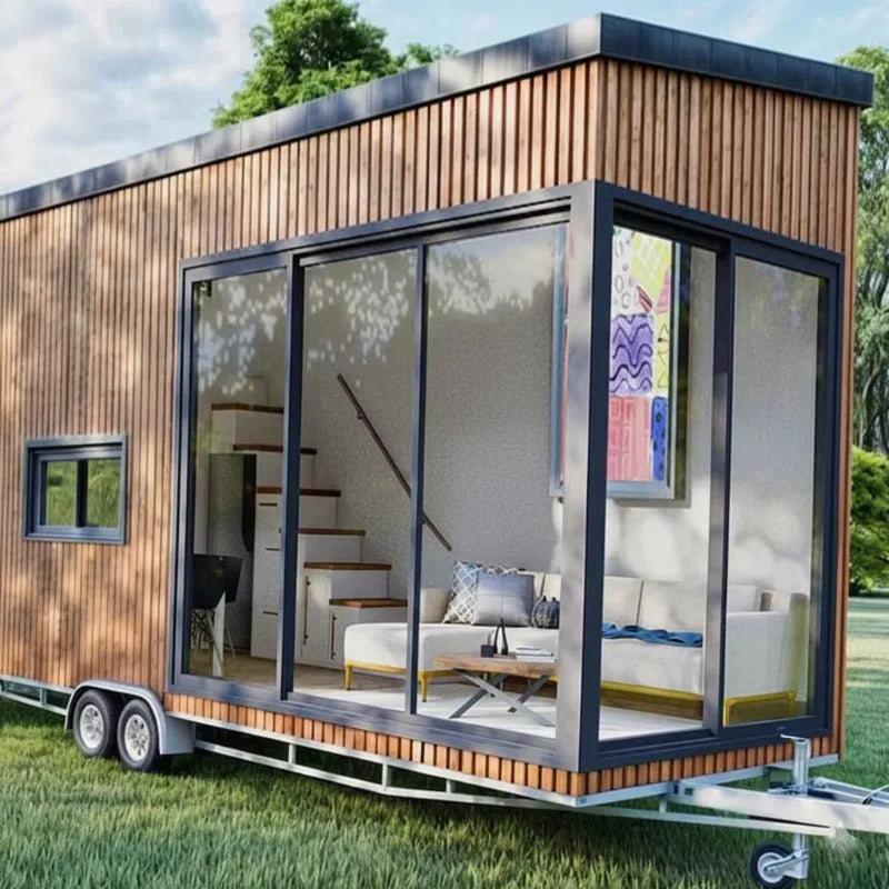 Durable 20ft Quick Build Container House Prefabricated Modular Tiny Home Earthquake Resistant Foldable Living Pod Outdoor Room