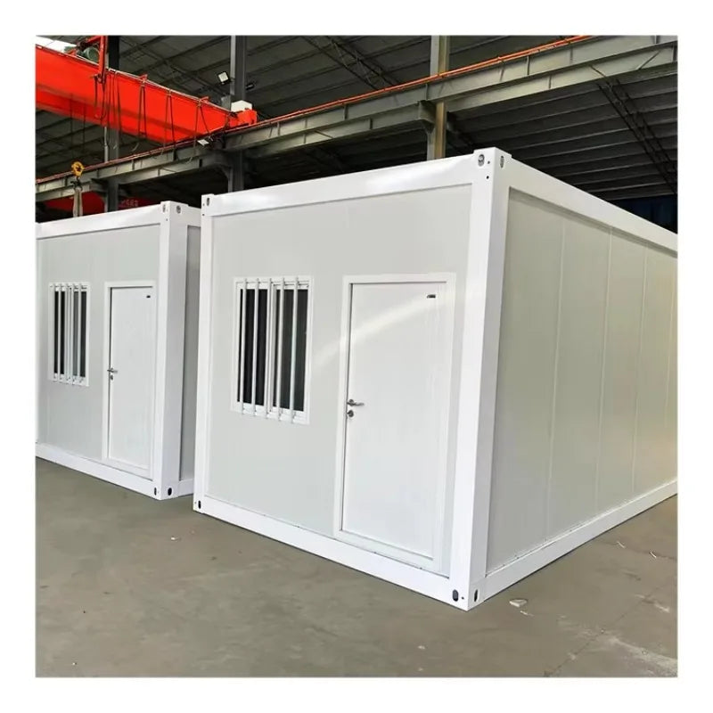 Durable 20ft Quick Build Container House Prefabricated Modular Tiny Home Earthquake Resistant Foldable Living Pod Outdoor Room