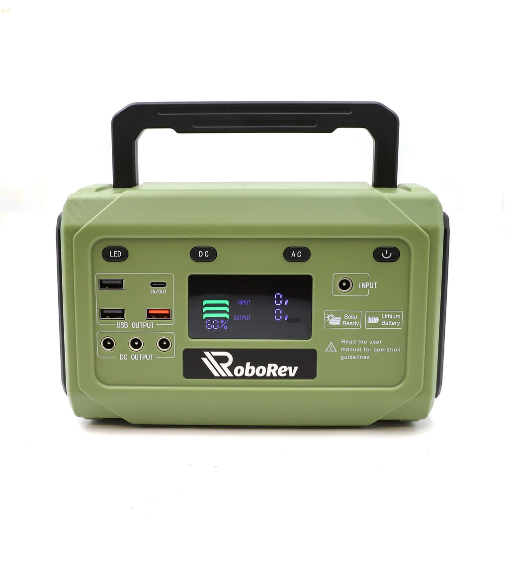 1 PC 300W Portable Power Station, Solar Generator 270Wh(Peak 600W), Power Station With 110V Pure Sine Wave AC Outlet, Digital Display, Bi-directional PD45W, Backup Battery For Home Emergency, Outdoor Camping, Road Trips