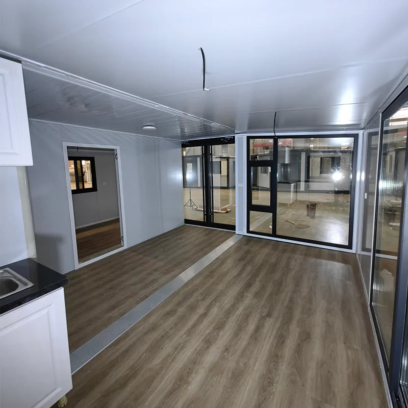 Customized 40ft Expandable Container House Modular Container House with Customized Color Tiny Homes 2 Bed Room Ready to Ship