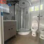 Prefabricated 20ft Steel Folding Expandable Container House Modular Custom 2-3 Bedroom Living Space Resort Dormitory tiny house