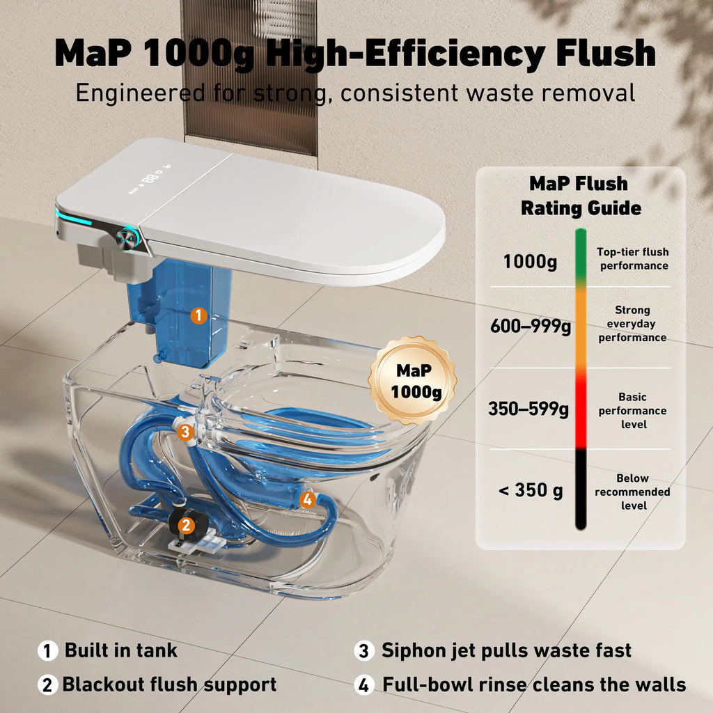 USA Free Shipping Electric Bidet Smart Toilets Bowl Automatic Cover Flushing Commode Heated Seat Modern Electric Smart Toilets